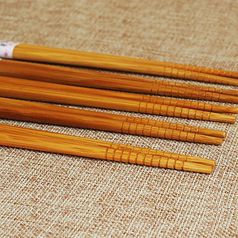 5 PairsTop Grade Japanese Style Bamboo