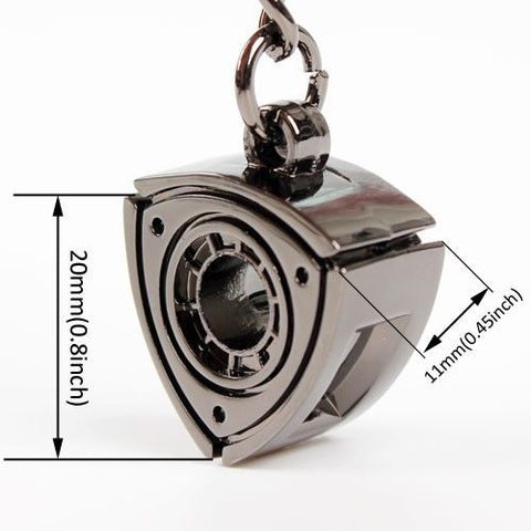 RX 7 8 Wankel Engine Rotary Rotor Keychain Pendent