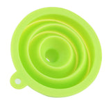 High Quality 1pc New Mini Silicone Gel Foldable Collapsible Style Funnel Hopper Kitchen cooking tools