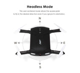 Pocket Selfie Drone JJRC H37 Elfie Foldable Mini Selfie DroneWiFi FPV 720P HD G-sensor