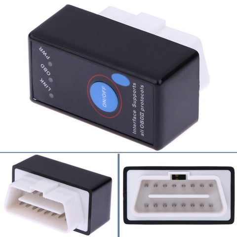 Auto Mini V2.1 ELM327 Bluetooth ELM 327 OBD2 OBD ii CAN-BUS Diagnostic tool