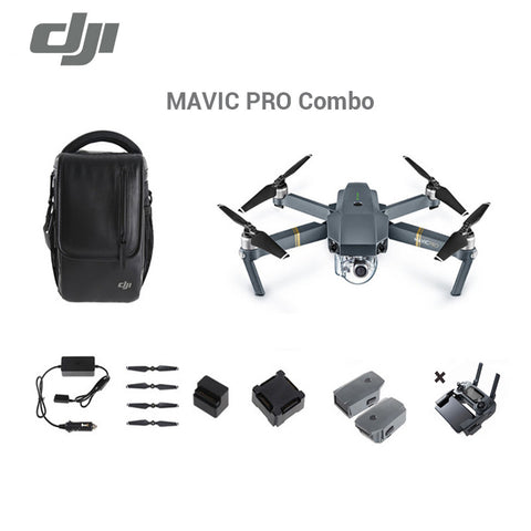 DJI Mavic pro drone fly more combo with 4K video 1080p