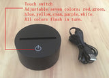 middle finder 3d night lamp