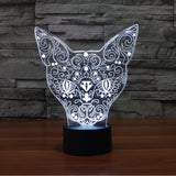 Cat 3D night lamp