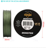 SeaKnight Braid Line 500M 8 Strands 0.16-0.50mm Super Strong Braided Fishing Line For Sea Fishing Wide Angle Technology