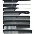 Professional Hair Comb Hard Carbon Flat Head Antistatic Cutting Combs for Salon Styling