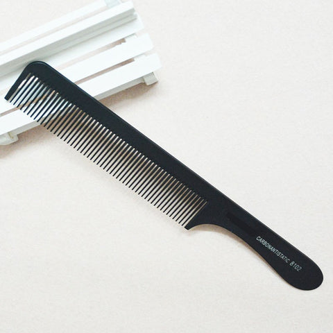 Professional Hair Comb Hard Carbon Flat Head Antistatic Cutting Combs for Salon Styling