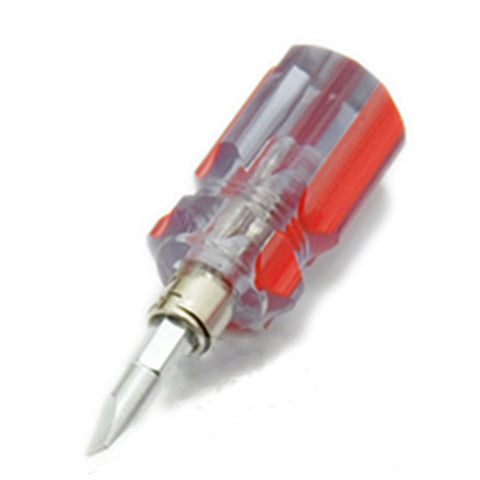 Mini Bidirectional Interchangeable Head Screwdriver Phillips & Flat Tip Screwdriver