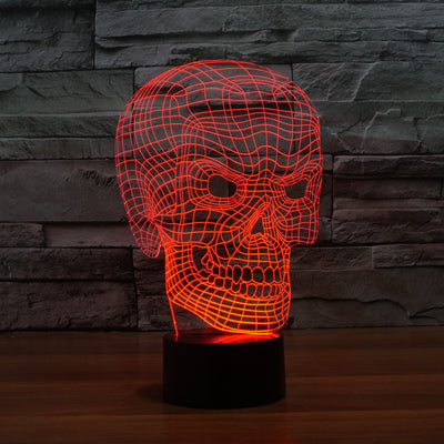 Skull 3d Night Lamp