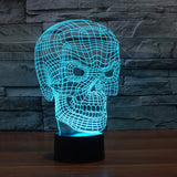 Skull 3d Night Lamp