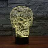 Skull 3d Night Lamp