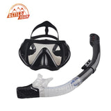 Professional Scuba Diving Mask Snorkel Anti-Fog Goggles Glasses Set Silicone Swimming Fishing