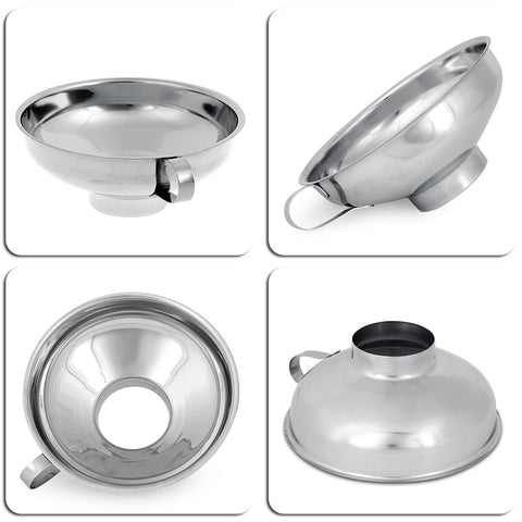 Stainless Steel Wide Mouth Canning Funnel