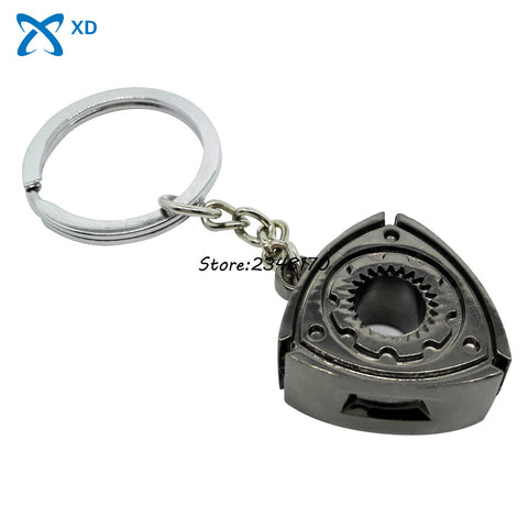 Mazda RX7 RX8 2 3 6 Rotary Wankel Engine Rotor Keychain