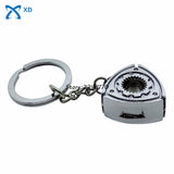 Mazda RX7 RX8 2 3 6 Rotary Wankel Engine Rotor Keychain