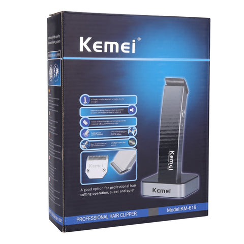 Kemei Electric Clipper Hair Trimmer Beard Rechargeable Haircut Hair Professional