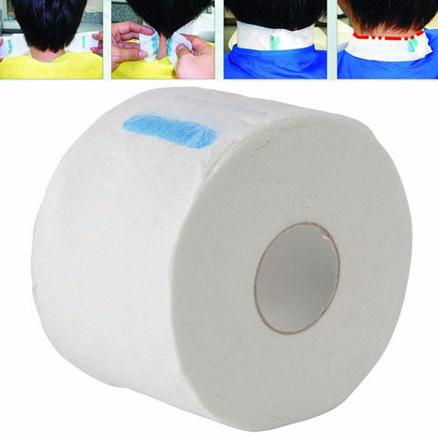 100pcs/roll Professional Stretchy Disposable Neck Paper Roll for Barber Salon