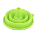 High Quality 1pc New Mini Silicone Gel Foldable Collapsible Style Funnel Hopper Kitchen cooking tools