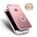 Aluminum Metal buckles finger Phone Ring Case holder For iPhone 7 6 6s 7plus Plus Hard Kickstand