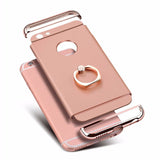 Aluminum Metal buckles finger Phone Ring Case holder For iPhone 7 6 6s 7plus Plus Hard Kickstand