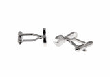 Wrench Cuff Links Silver Color