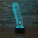 Playing Card Night Lamp