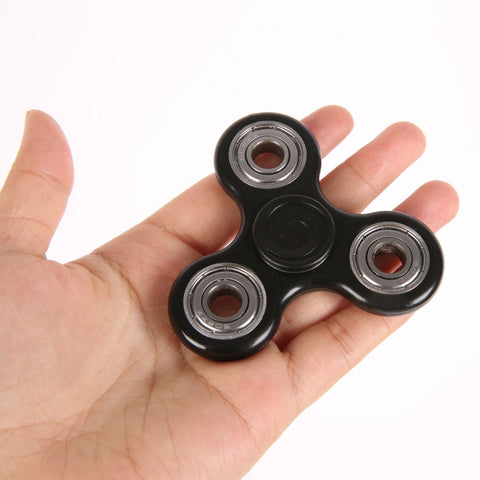 Multi Color Triangle Gyro Finger Spinner Fidget Plastic