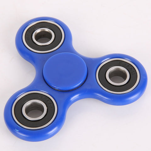 Multi Color Triangle Gyro Finger Spinner Fidget Plastic