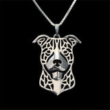 Women's Pitbull Dog Necklaces Lovers Hot style Alloy Dog Jewelry Necklaces