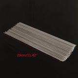 100Pcs Stainless Steel 29cm Portable Grill Barbecue Skewers Kebab Needle Outside Accessories