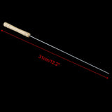 12Pcs New Hot Fashion BBQ Barbecue Skewer Grill Kabob Kebab Stick Flat Needle