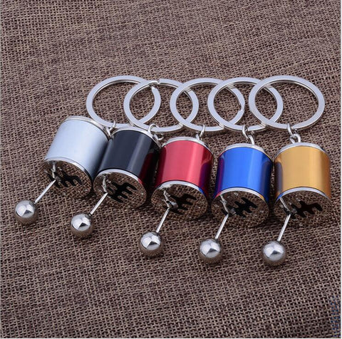 Six-speed Manual Transmission Shift Lever Keychain shifter