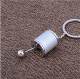 Six-speed Manual Transmission Shift Lever Keychain shifter