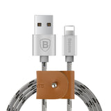 Baseus 0.5m / 1m / 1.5m USB Cable Nylon Braided Fast Data Sync Charging Lightning Cable For iPhone 7 6 6s Plus 5 5s SE iPad iPod