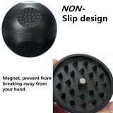 Knob 2 Layers Herb grinder 8 ball