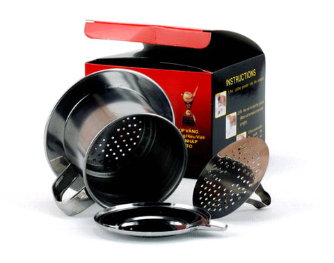 5.5 x 6.5cm Stainless Steel Vietnamese Drip Coffee Filter Maker