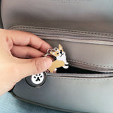 Corgi Dogs Key Ring Bag charm key chain