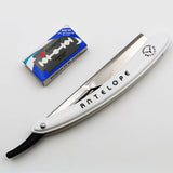 1set Men Straight Barber edge Razors Folding Shaving Knife With 10pcs Blades