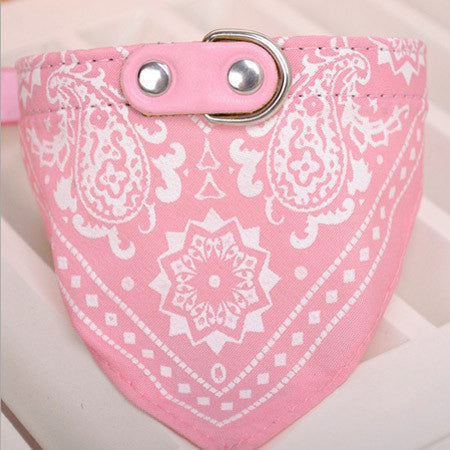 Lovely Pet Dog Scarf Collar Adjustable