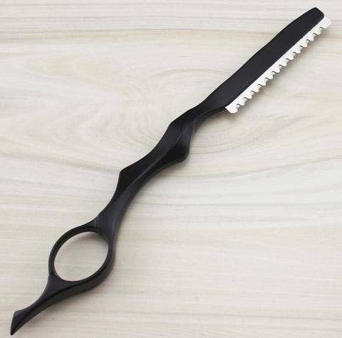 professional 2 in 1 scissors 440C hair scissors thinning shears