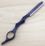 professional 2 in 1 scissors 440C hair scissors thinning shears