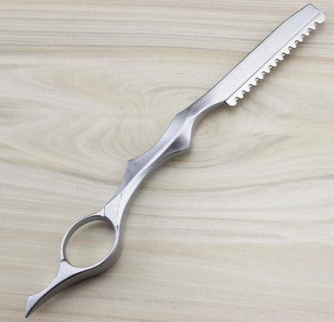 professional 2 in 1 scissors 440C hair scissors thinning shears