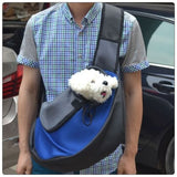 Dog Puppy Small Animal Sling Front Carrier Mesh Comfort Travel Tote Shoulder Bag