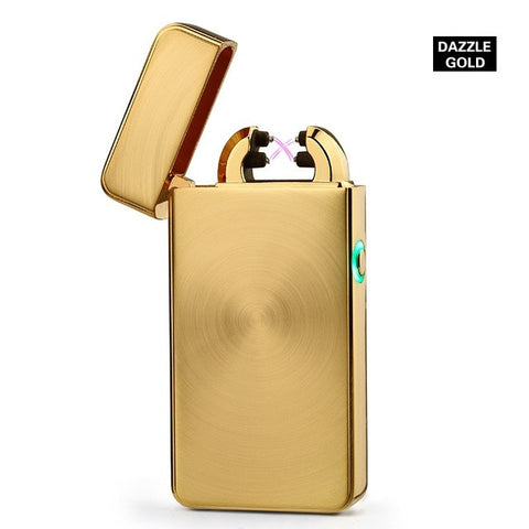 Cross Double Arc Lighter USB Pulse Cigar Lighters