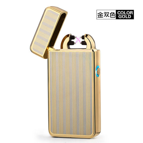 Cross Double Arc Lighter USB Pulse Cigar Lighters