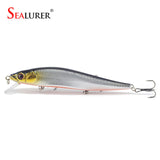 14 cm 23.7 g Fishing Lure Minnow Hard Bait with 3 Fishing Hooks