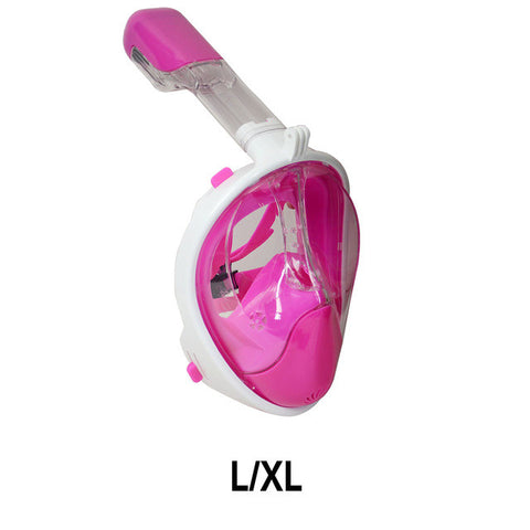 2017 Qiiwi New Arrival Snorkel Mask Full Face Design Snorkeling Diving Mask Anti-fog and Anti-leak Technology Water Sports