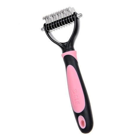 Professional Rake Brush Pet Grooming Undercoat Rake Comb