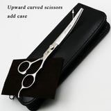 7 inch scissors Black Knight Professional Barber Salon Hair Cutting Scissors And Pet Shears Hairdressing