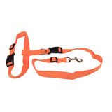 New waist pet dog leash running jogging puppy dog lead collar sport adjustable